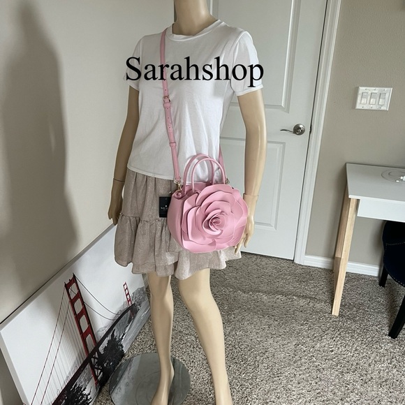 ♠️Kate Spade Flora 3D Rose Crossbody - Picture 9 of 15